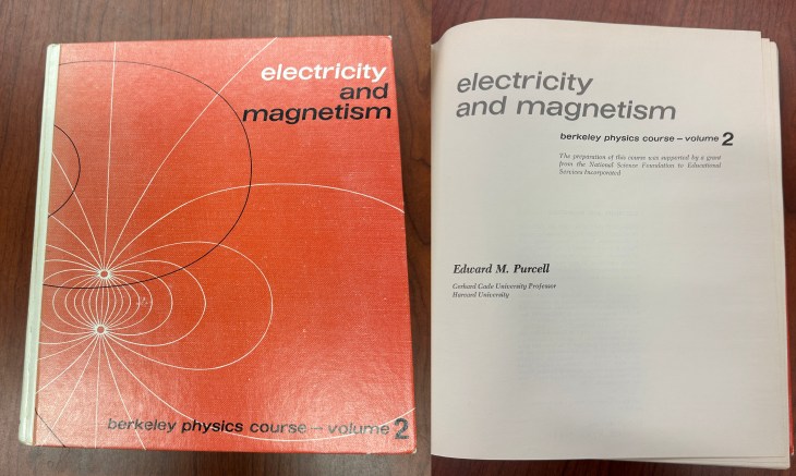 Cover and front page of Purcell's E&M volume of the Berkeley Series.